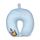 Coussin de Voyage Swapseazzz 2-in-1 - Foodiemals Boba le Bubble Tea 