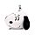 Relaxeazzz Snoopy Coussin de voyage 2en1  
