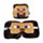 Relaxeazzz Steve Coussin de voyage 2 en 1 - Minecraft 