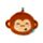 Relaxeazzz Jeremy le Singe Coussin de voyage 2 en 1