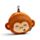 Relaxeazzz Jeremy le Singe Coussin de voyage 2 en 1