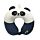 Coussin de Voyage Relaxeazzz Peluché Mémoire de Forme - Adoramals Panda 