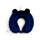Coussin de Voyage Relaxeazzz Peluché Mémoire de Forme - Adoramals Panda