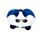 Coussin de Voyage Relaxeazzz Peluché Mémoire de Forme - Adoramals Panda