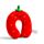 Coussin de Voyage Relaxeazzz Peluché Mémoire de Forme - Foodiemals Ellie la Fraise