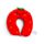 Coussin de Voyage Relaxeazzz Peluché Mémoire de Forme - Foodiemals Ellie la Fraise