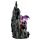 Figurine LED Dark Legends - Dragon Cracheur de Feu sur Falaise