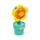 Mini Ventilateur Rechargeable USB - Pot de Fleurs 
