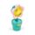 Mini Ventilateur Rechargeable USB - Pot de Fleurs 