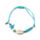 Bracelets - Perles bleues avec Coquillages & Etoile de mer
