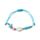 Bracelets - Perles bleues avec Coquillages & Etoile de mer