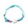Bracelets - Perles bleues avec Coquillages & Etoile de mer