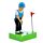 Figurine Solaire - Joueur de Golf