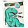 Sac Cadeau Dinosauria - Dinosaure Joyeux Anniversaire (Grand)