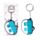 Porte-clé PVC - Camping Vacances en Caravane