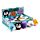 Porte-clés Peluché Squeezies Adoramals Sealife – Mer & Vie Marine Pingouin, Phoque, Poisson Clown, Poulpe, Requin