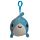 Porte-clés Peluché Squeezies Adoramals Sealife – Mer & Vie Marine Pingouin, Phoque, Poisson Clown, Poulpe, Requin