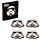 Lot de 4 Dessous de Verre - The Original Stormtrooper 