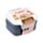 Boite Repas Bento Compartimentée avec couverts - Pusheen le Chat Sushi Club 