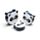 Lot de 3 Boites Repas - Adoramals Panda