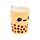 Mug avec Couvercle - Boba le Bubble Tea Foodiemals 