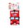 Étiquette à bagage London Icons - Bus Rouge de Londres Angleterre 
