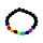 Bracelet Chakra en pierre de Lave & Gemme