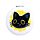 Miroir de Poche - Lucky le Chat Noir