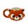 Mug en Céramique Adoramals - Tête de Panda Roux