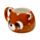 Mug en Céramique Adoramals - Tête de Panda Roux