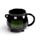 Mug en Céramique Hocus Pocus - Forme de Chaudron de Sorcière Noir