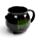 Mug en Céramique Hocus Pocus - Forme de Chaudron de Sorcière Noir