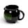 Mug en Céramique Hocus Pocus - Forme de Chaudron de Sorcière Noir