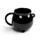 Mug en Céramique Hocus Pocus - Forme de Chaudron de Sorcière Noir