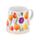 Mug en grès - Tulipes 