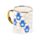 Mug en porcelaine - Main Œil Protecteur