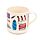 Ensemble Mug Porcelaine & Dessous de Tasse - Souvenir de Londres
