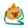 Sac Peluché à bandoulière - Duke le Capybara Adoramals 