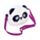Sac Peluché à bandoulière - Susu le Panda Adoramals 