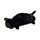 Trousse peluchée - Lucky le Chat Noir 