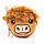 Porte-Monnaie peluché - Highland Coo Cow