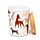 Lot de 2 Pots de Rangement Recyclés Wild Stag S/M Bark - Chien