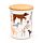 Lot de 2 Pots de Rangement Recyclés Wild Stag S/M Bark - Chien