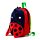 Adorabugs Tilly La Coccinelle Sac à dos en peluche 