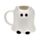 Mug en Céramique en forme de Chat Fantôme - Spooky