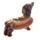 Ensemble Salière & Poivrière Fast Food - Hot Dog Teckel Chien Saucisse Moutarde