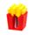 Taille-crayon Fast Food - Burger, Frites