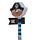 Crayon avec Embout Gomme - Aye Aye Capitaine Pirate