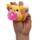 Jouet Peluché à Presser Queasy Squeezies Adoramals – Animaux Sauvages Lion, Girafe, Singe, Tigre