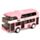 Jouet à Mécanisme de Recul Métal Diecast - Bus